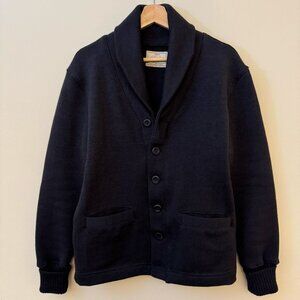 Dehen 1920 Shawl Sweater Coat Dark Charcoal Sz S